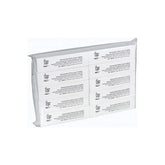 Peggy Sage Blocco di Pietra Pomice Bianco - Grana 100- 10 pz